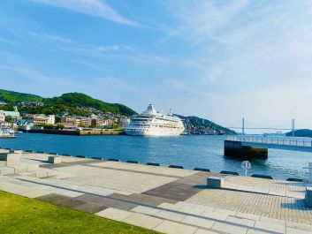 『夫神大橋の朝』