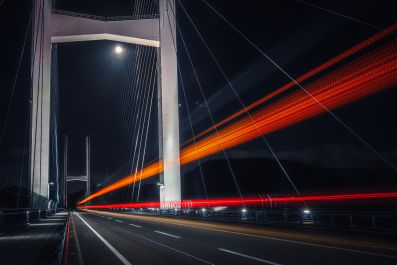 『満月とラインアート2』