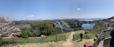 『新西海橋と電波塔』